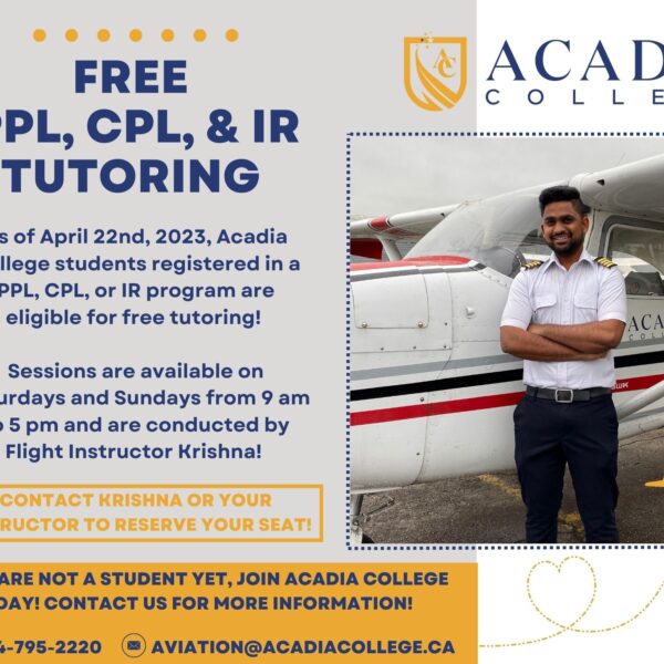 Free Weekend Tutoring For PPL, CPL, and IR Students!